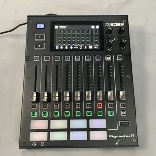 BOSSGIGCASTER 8 ストリーミングミキサー 動画配信 LIVE配信 演奏配信 弾いてみたGCS-8