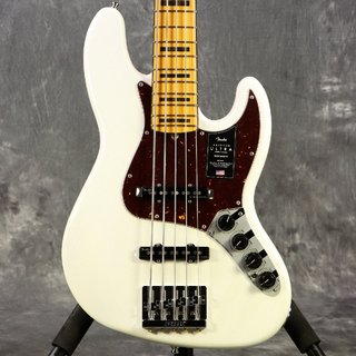Fender American Ultra Jazz Bass V Maple Fingerboard Arctic Pearl [S/N US23059621]【WEBSHOP】