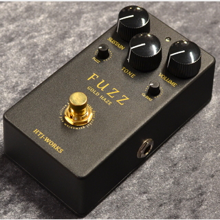 HTJ-WORKS GOLD HAZE FUZZ -Gelmanium & Silicon engine #106【国産ハンドメイド】