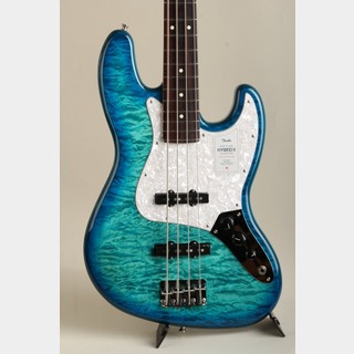 Fender 2024 Collection Made in Japan Hybrid II Jazz Bass Quilt Aquamarine 【S/N JD24020403】