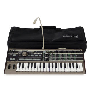 KORG 【中古】 シンセサイザー KORG microKORG コルグ マイクロコルグ ケース付き ヘッドホンアウトに難あり