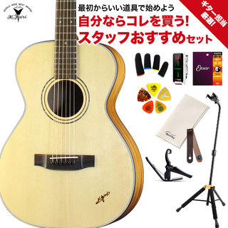 K.YairiSO-MH1 ギター担当厳選 アコギ初心者セット アコースティックギター ハードケース付 【WEBSHOP限定】