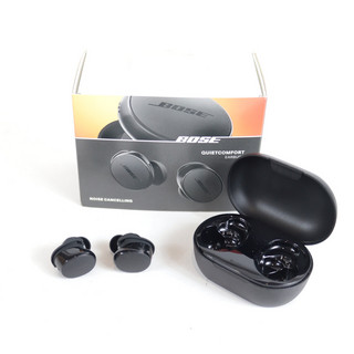 BOSE 【中古】 イヤホン BOSE QUIET COMFORT EARBUDS BLACK ノイズキャンセリングイヤホン イマーシブオーディオ