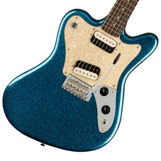 Squier by Fender Paranormal Super-Sonic Laurel Fingerboard Pearloid Pickguard Blue Sparkle 【福岡パルコ店】