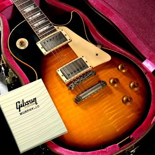 Gibson Custom Shop Hand Picked Murphy Lab 1959 Les Paul Standard Light Aged Kindred Burst Ebony Back(重量:3.92kg)【渋谷