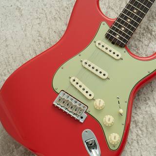 Fender Custom Shop ~Custom Collection~ 1963 Stratocaster Journeyman Relic CC Hardware -Aged Fiesta Red-