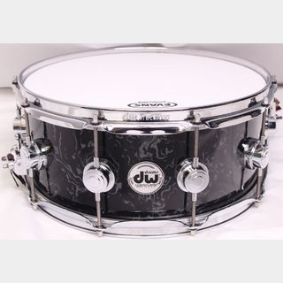 dw コレクターズメイプルスネアドラム　14”×6”　中古状態△