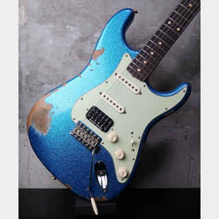 Fender Custom Shop1962 Stratocaster SSH Blue Sparkle Heavy Relic