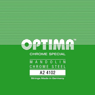 OPTIMAA2 No.4102 GREEN マンドリン弦/A 2弦×2本入り ライトテンション