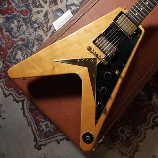 Gibson Custom Shop 【ギブソン】1958 Korina Flying V Reissue Black Pickguard【現物写真】