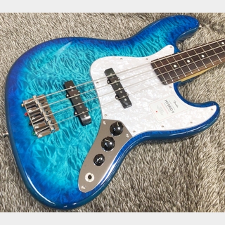 Fender 2024 Collection Made in Japan Hybrid II Jazz Bass Quilt Aquamarine / Rosewood【限定モデル】