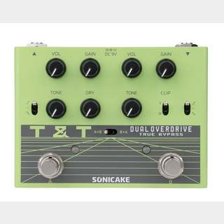 SONICAKE、20通り以上のサウンドを生み出すオーバードライブ“T&T”、純