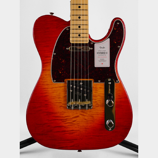 Fender 2024 Collection Made in Japan Hybrid II Telecaster  (Sunset Orange Transparent)