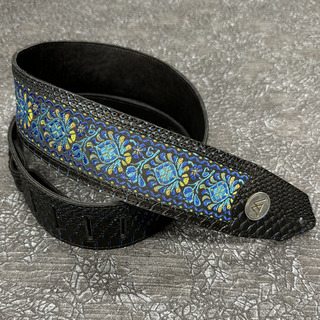 LAMANTA Modern Vintage -Flower Blue / Snake Leather-【ギブソンフロア取扱品】