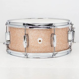 Ludwig 【USED】LS664 Club Date Snare Drum 14×6.5 - Champagne Sparkle Wrap