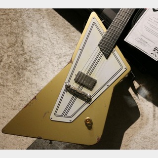 Wild Custom Guitars【古の香り漂う極悪個体!】【誇り高くギターを掲げよ!】【超極音】Impala ~Gold Relic~【3.63kg】