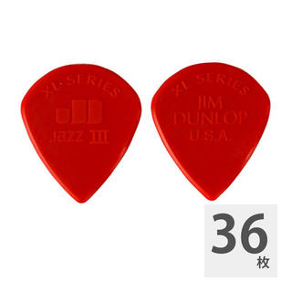 Jim DunlopJAZZ III XL/RED×36枚