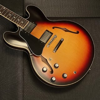 Gibson Exclusive ES-335 Satin Sunset Burst Left Handed【御茶ノ水本店 FINEST GUITARS】