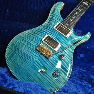 Paul Reed Smith(PRS) Wood Library Custom 24 McCarty Thickness Ebony FB AQ:Aquabluex【限定モデル】