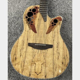 Ovation Celebrity Elite Exotic Mid Depth CE44P-SM-G Spalted Maple【展示入替特価】【エレアコ】