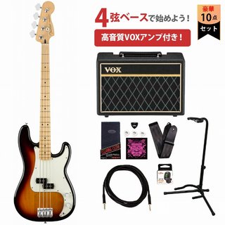 FenderPlayer Series Precision Bass 3-Color Sunburst MapleVOXアンプ付属エレキベース初心者セット【WEBSHOP】