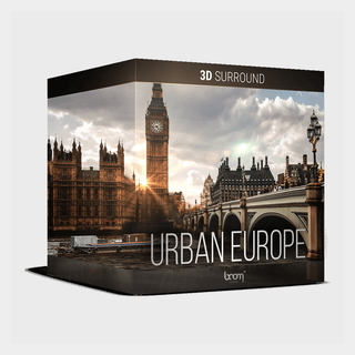 BOOM LibraryURBAN EUROPE - 3D SURROUND & STEREO