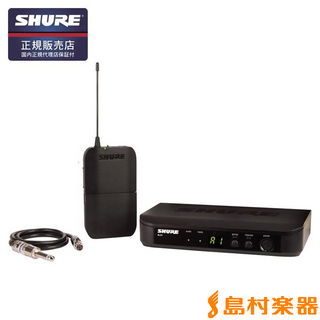 ShureBLX14 ギター用ワイヤレスシステム ボディパック型送信機 【国内正規品】