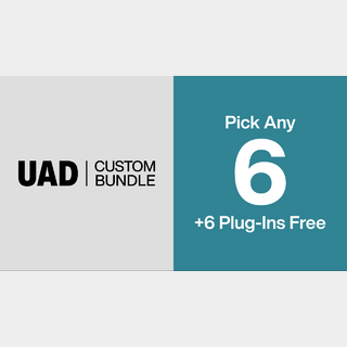 Universal Audio 1/1まで！UAD Custom 6 Plus Bundle【代引不可】