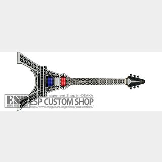 STELLA GEAR Eiffel Guitar / Eiffel Tower Graphic