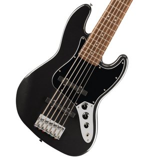 Squier by Fender Affinity Series Jazz Bass VI Laurel Fingerboard Black Pickguard Black Metallic スクワイヤー [6弦ベー