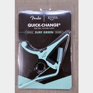 Kyser Fender x Kyser Quick-Change Electric Guitar Capo / SURF GREEN