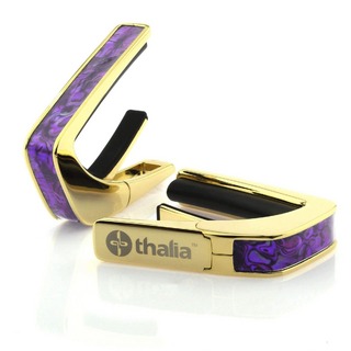 Thalia Capos24K GOLD CHROME PURPLE PAUA【Exotic Shell】