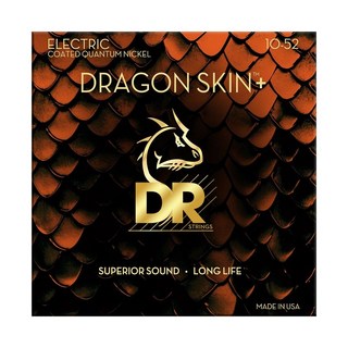 DR【6月中入荷予定!ご予約受付中!!】 DRAGON SKIN＋(10-52) [for Electric Guitar] [DEQ-10/52]