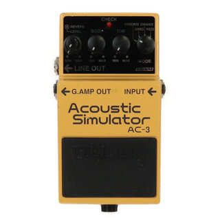 BOSS 【中古】 アコースティックシミュレーター エフェクター BOSS AC-3 Acoustic Simulator ギターエフェクター