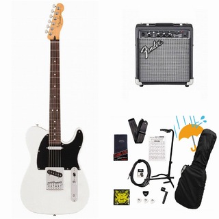 Fender Player II Telecaster Rosewood FB Polar White エレキギター Fender 10Wアンプ付属エレキギター初心者セッ