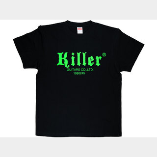 KillerTシャツ 蛍光緑ロゴ XXLサイズ