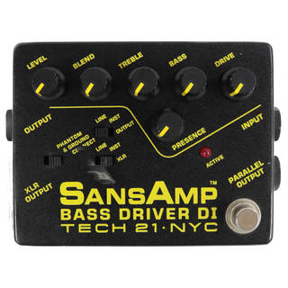 TECH21 【中古】サンズアンプ ベースドライバーDI TECH21 SansAmp BASS DRIVER DI 旧仕様 ベース用DI プリアンプ