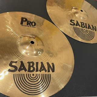 SABIAN 14 PRO Hi-Hats Brilliant Top & Bottom Set