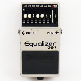 BOSS GE-7 1988年日本製 MADE IN JAPAN 箱、取説付き Amazon | BOSS Equalizer GE-7 | イコライザー | 楽器・音響機器