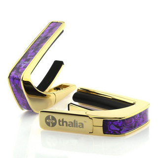 Thalia Capo Exotic Shell / Purple Paua / 24K Gold【大注目!!ハイエンドカポタスト】