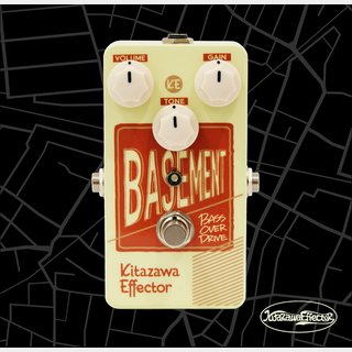 Kitazawa Effector BASEMENT BassOverDrive《ベース用オーバードライブ》【WEBショップ限定】