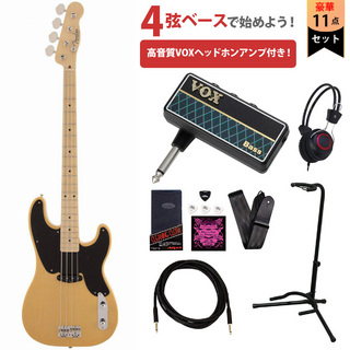 Fender Made in Japan Traditional Orignal 50s Precision Bass Maple Fingerboard Butterscotch Blonde VOXヘッド