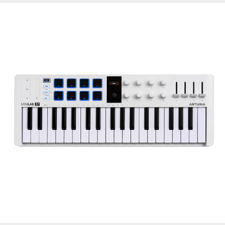 ARTURIAのキーボード／コントローラーMiniLab 3にオールホワイトモデル