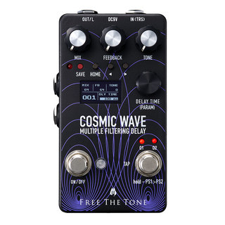 Free The ToneCosmic Wave CW-1Y Multiple filtering delay ディレイ ギターエフェクター
