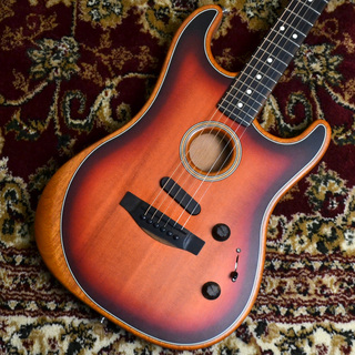 Fender American Acoustasonic Strat Ebony Fingerboard 3-Color Sunburst