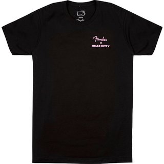 Fender Clothing & Collectibles Fender x Hello Kitty Black Back Logo Tee L-Size フェンダー Tシャツ【WEBSHOP