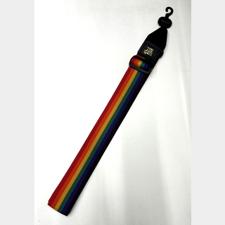 ERNIE BALL 【即納可】【ポスト投函発送】Polypro Guitar Strap/Bass Strap -Rainbow【G-CLUB渋谷web】