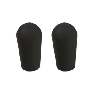 ALLPARTS BLACK SWITCH TIPS FOR IMPORT GUITARS (QTY 2)/SK-0643-023【お取り寄せ商品】