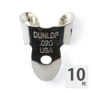 Jim Dunlop36R020 Nickel Silver Mini Fingerpicks フィンガーピック×10枚
