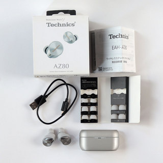 Technics 【中古】 イヤホン Technics EAH-AZ80 S テクニクス Bluetoothイヤホン